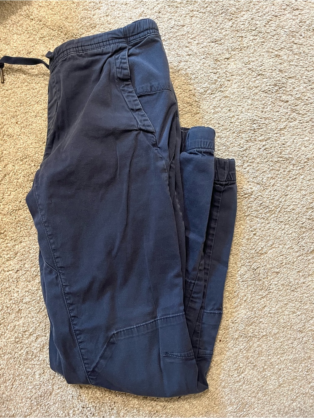 Black Diamond Navy Blue Women's Jogger Pants